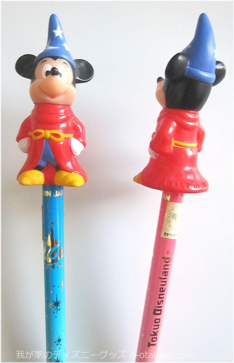 東京ディズニーランド10周年のときの鉛筆 ミッキー 我が家のディズニーグッズ